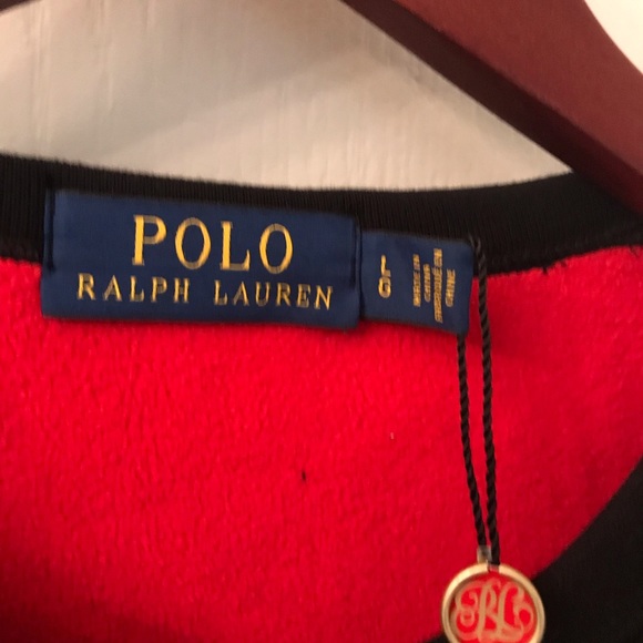 Ralph Lauren NEW spectacular fleece shirt, Red Label, NWT, Large - Picture 8 of 12